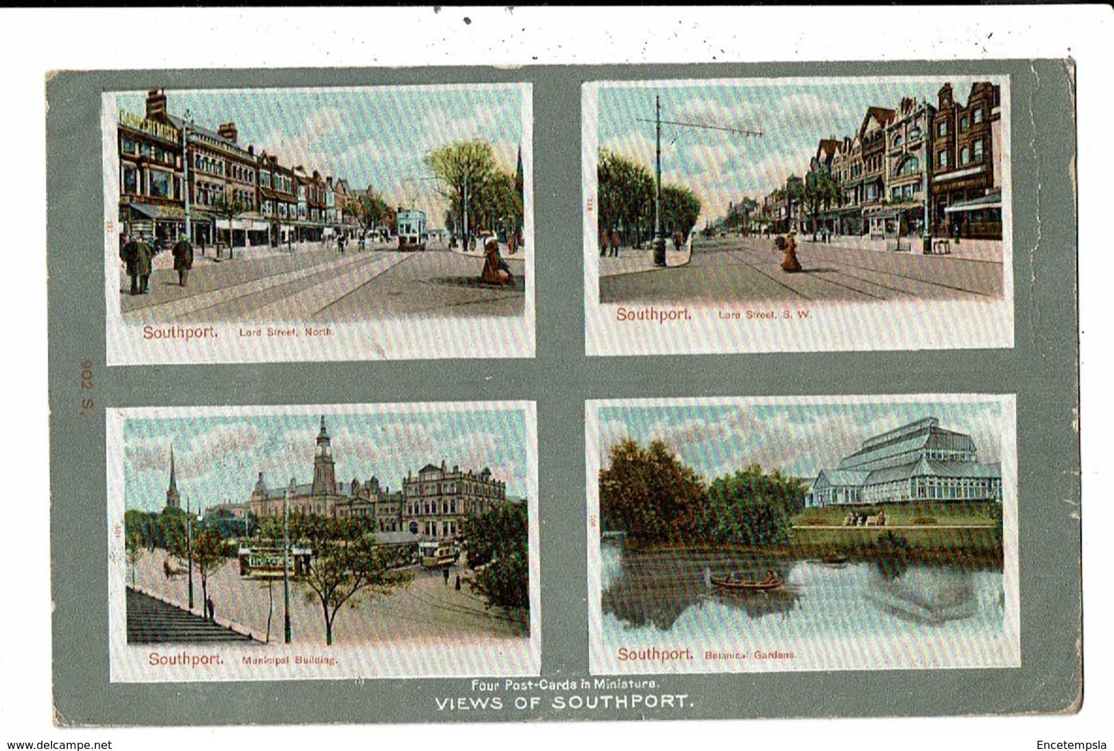 CPA-Carte Postale Royaume Uni-Views Of Southport -1907-VM9977 - Other & Unclassified