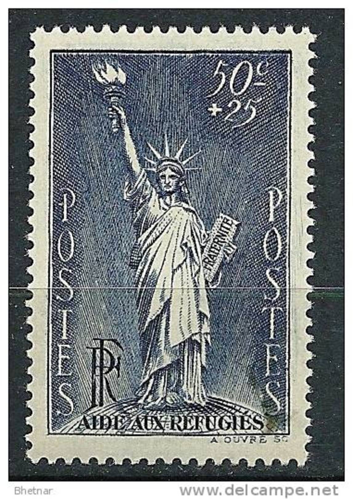 FR YT 352 " Aide Aux Réfugiés " 1937 Neuf** - Unused Stamps