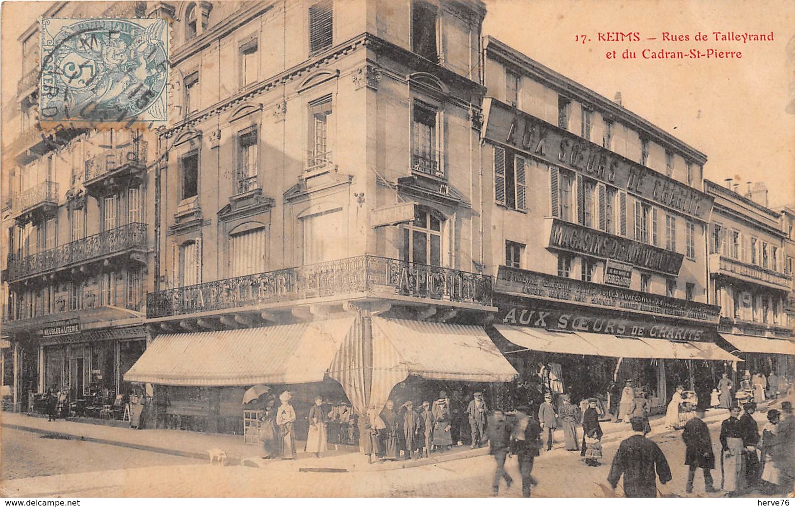 REIMS - Rues De Talleyrand Et Du Cadran St Pierre - Reims