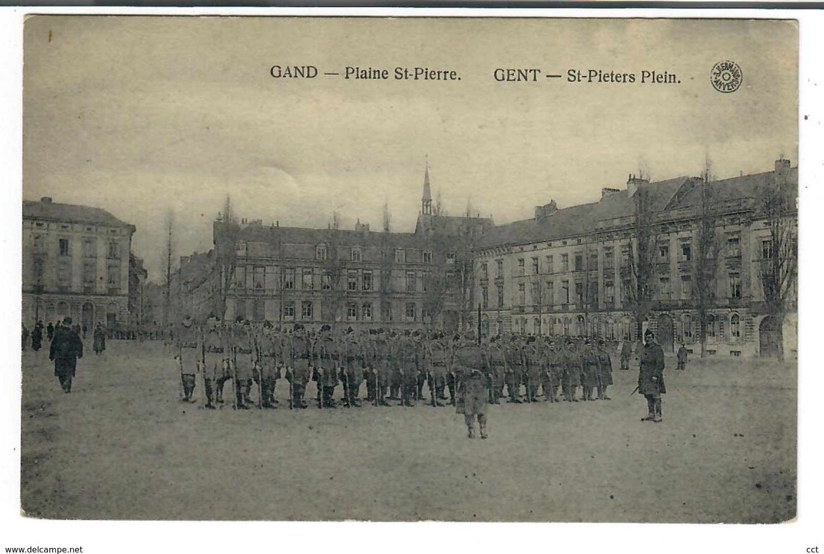 Gand  Gent  Plaine St-Pierre  Sy-Pieters Plein   MILITAIREN  MILITAIRE - Gent