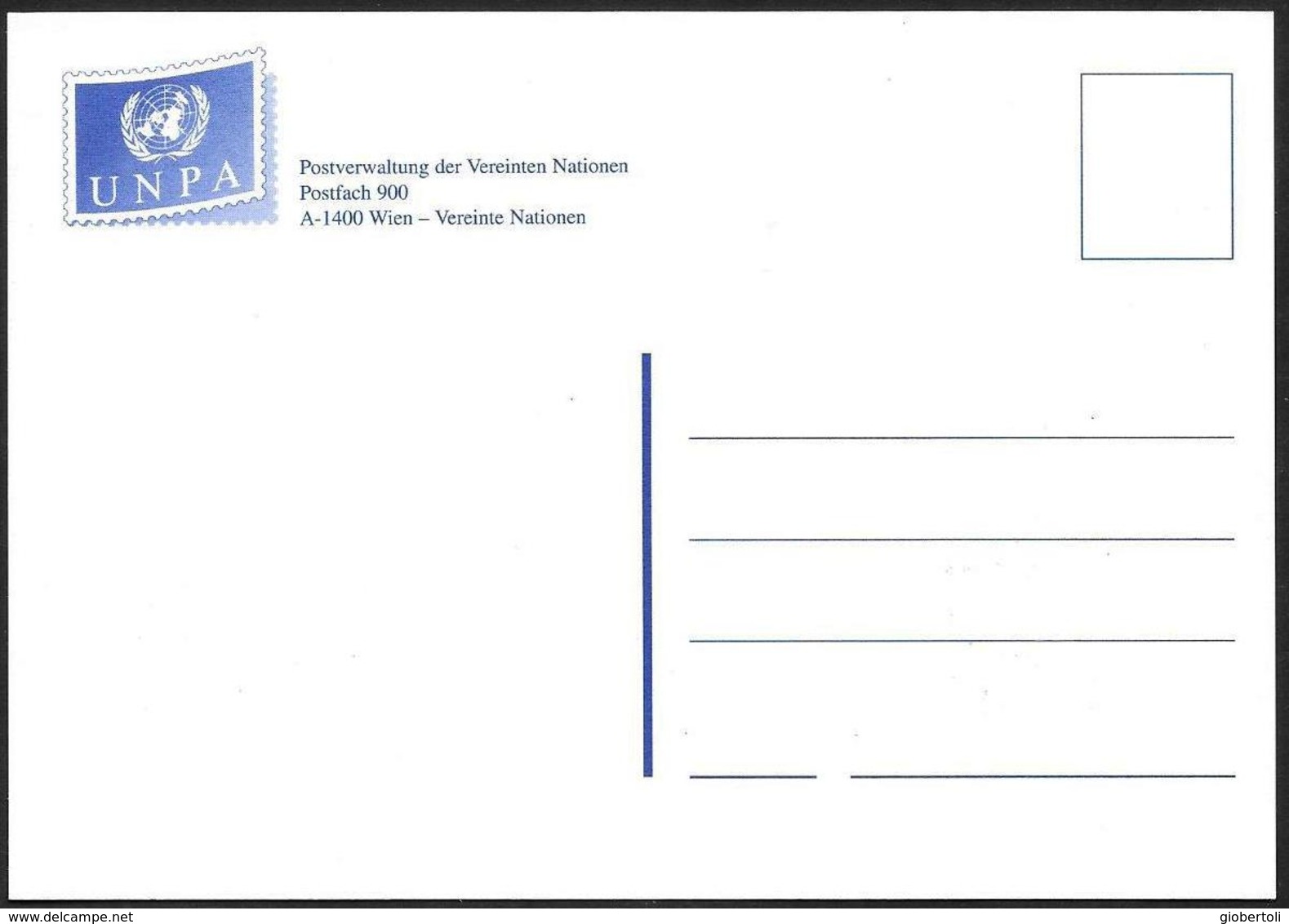 ONU: Cartolina, Postcard, Carte Postale - Covers & Documents