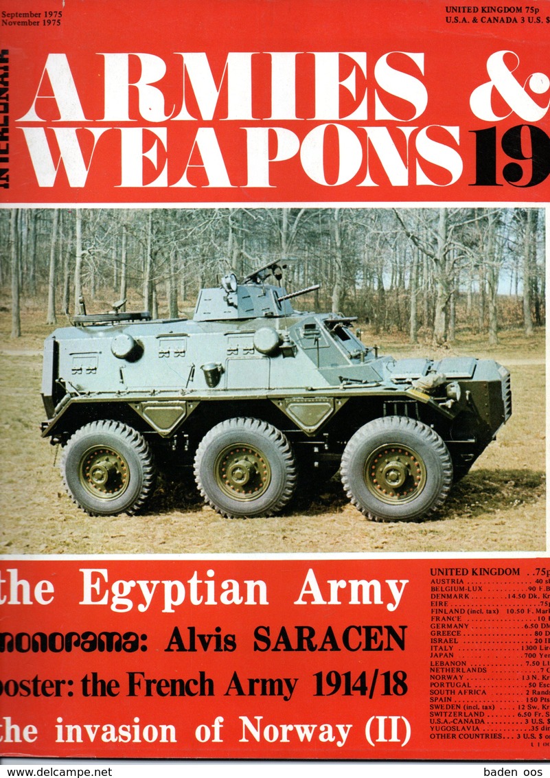 Army & Weapons 19 - Septembre/Novembre 75 - Anglais