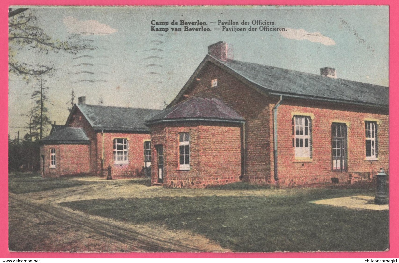 Camp De Beverloo - Militaire - Pavillon Des Officiers - Edit. LOOSVELT - 1939 - Colorisée - Leopoldsburg (Camp De Beverloo)