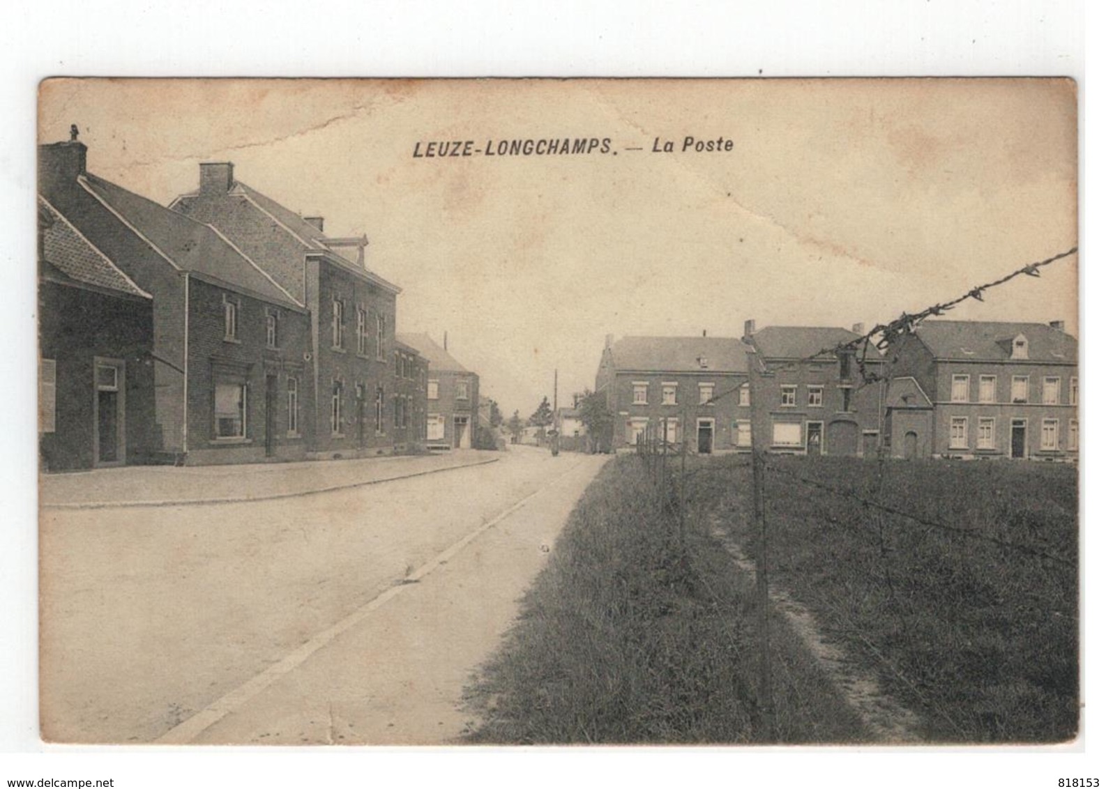 LEUZE-LONGCHAMPS - La Poste 1914 - Eghezee