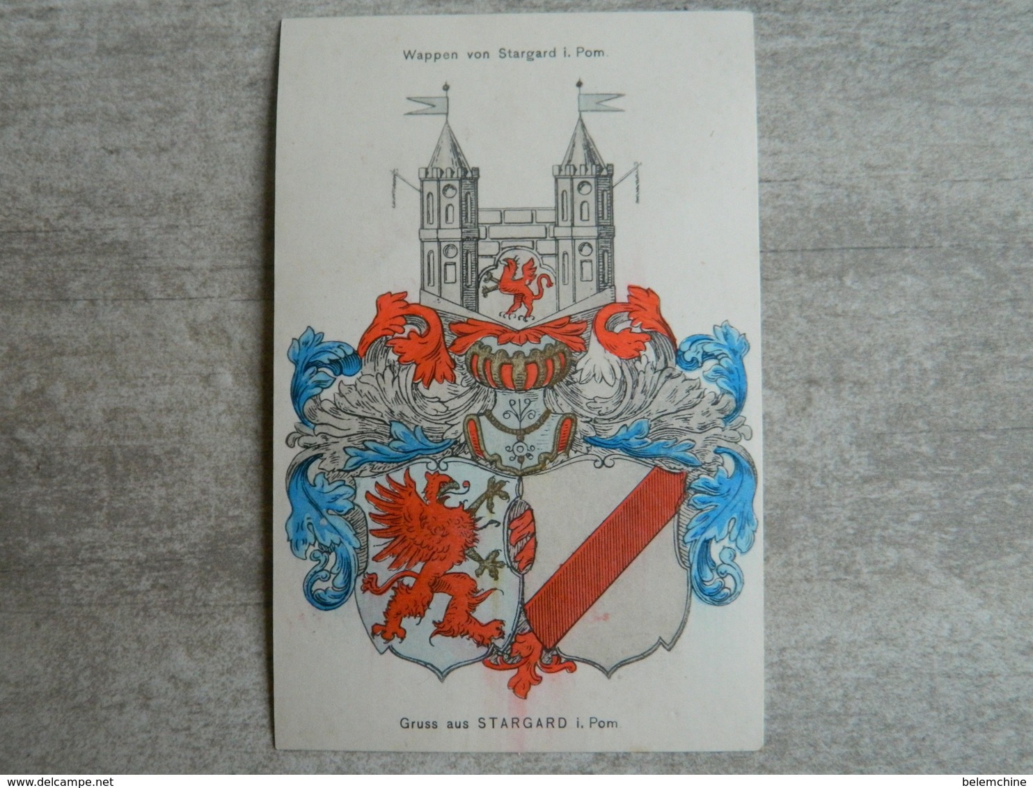 STARGARD             WAPPEN VON STARGARD   GRUSS AUS STARGARD - Pologne