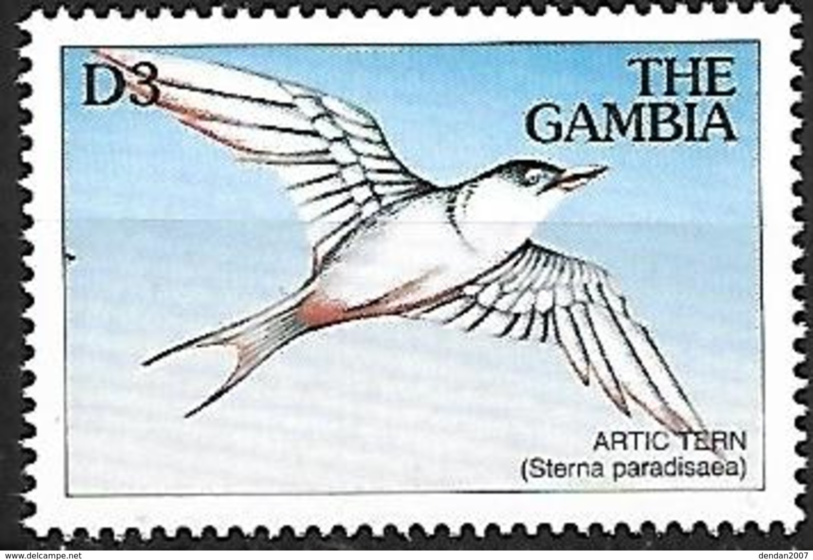 GAMBIA - MNH - 1997 :   Arctic Tern -   Sterna Paradisaea - Meeuwen