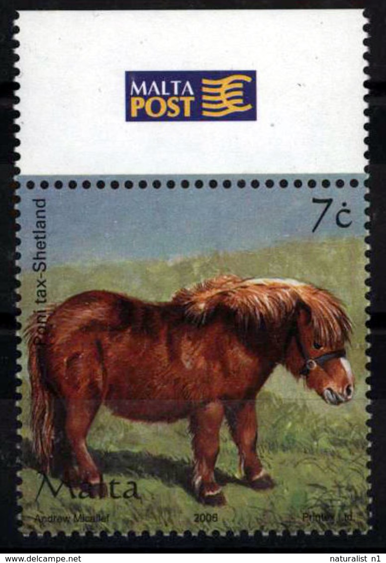 Malta 2006 **MNH Horse Ein Pferd Un Cheval - Pferde