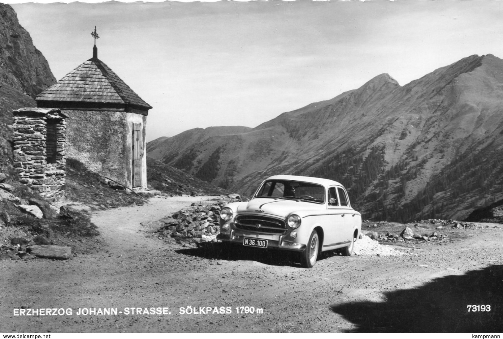 Peugeot 403,Sölkpass,Erzherzog Johann-Straße, Ungelaufen - Passenger Cars