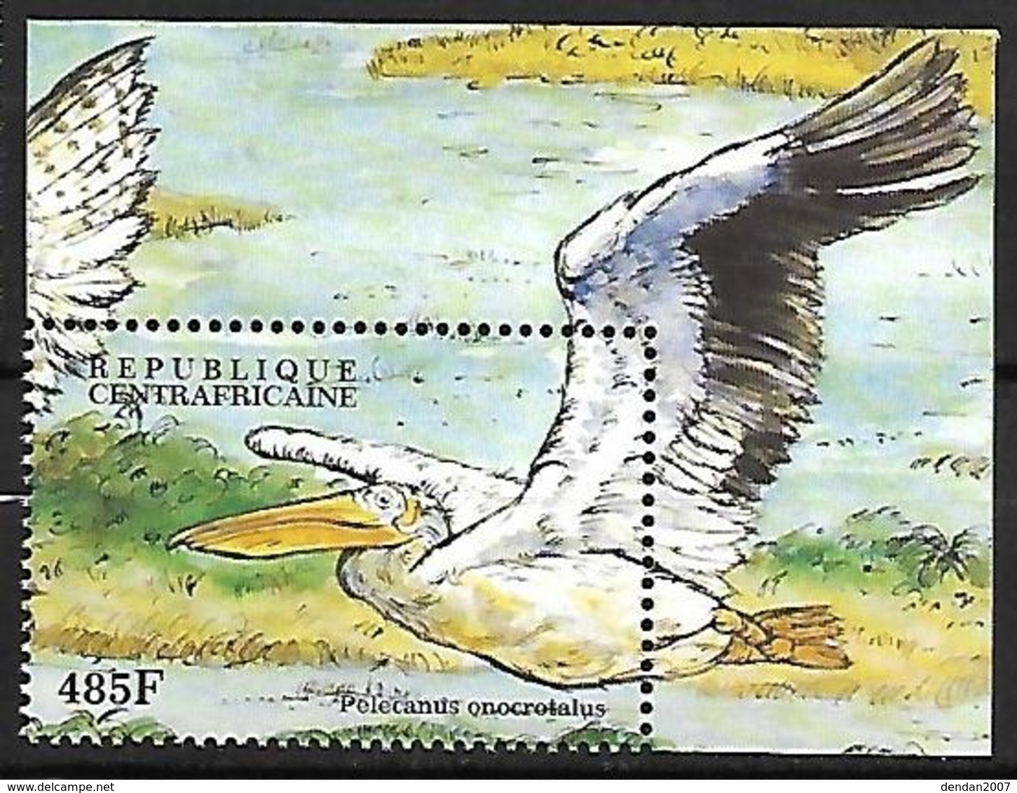 CENTRAL AFRICA - MNH - 2000 :   Great White Pelican  -  Pelecanus Onocrotalus - Pélicans