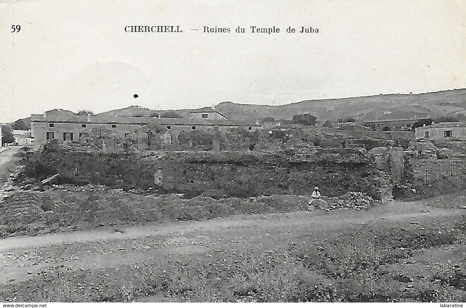 Algérie)   CHERCHELL -  Ruines Du Temple De Juda - Autres & Non Classés