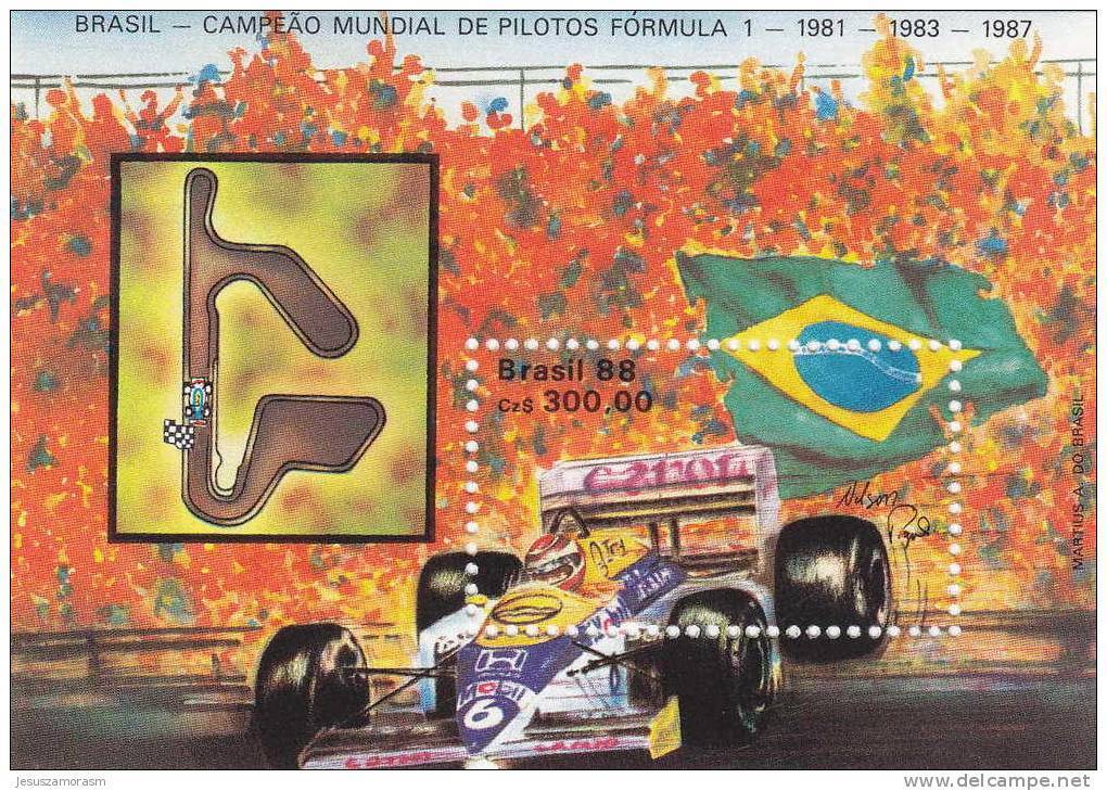 Brasil HB 72 - Hojas Bloque