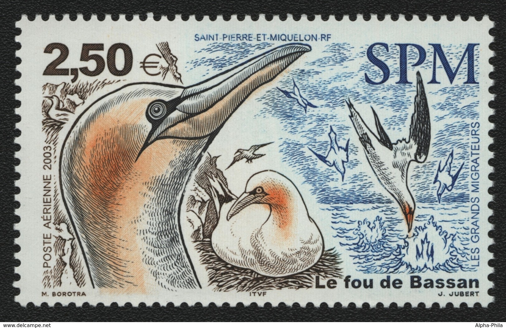 St. Pierre & Miquelon 2003 - Mi-Nr. 885 ** - MNH - Vögel / Birds - Ungebraucht