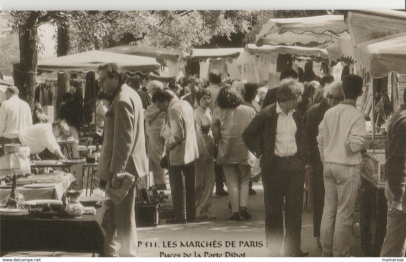 PARIS (75014). Les Marchés De Paris. Puces De La Porte Diderot "Puces De Vanves"  Nombreux  Badauds. Etalages - Artisanry In Paris