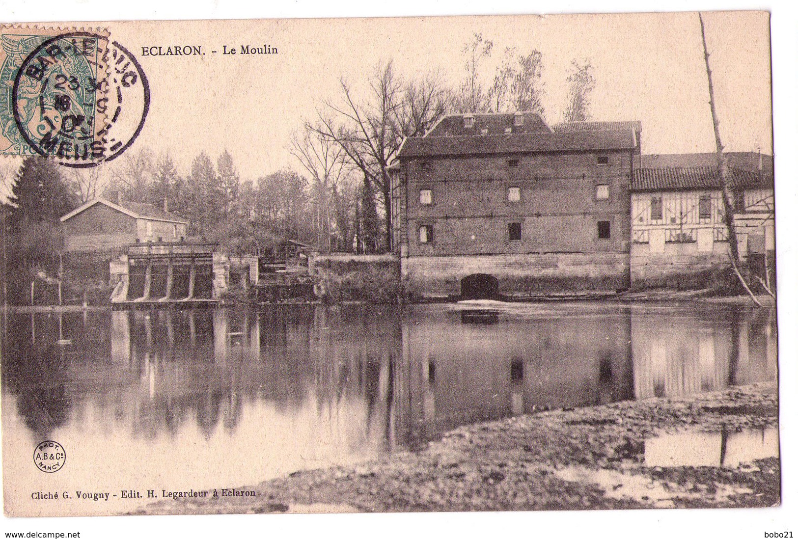 6174 - Eclaron ( 52 ) - Le Moulin - Cl. G. Vougny - éd. H. Legardeur à Eclaron - - Eclaron Braucourt Sainte Liviere