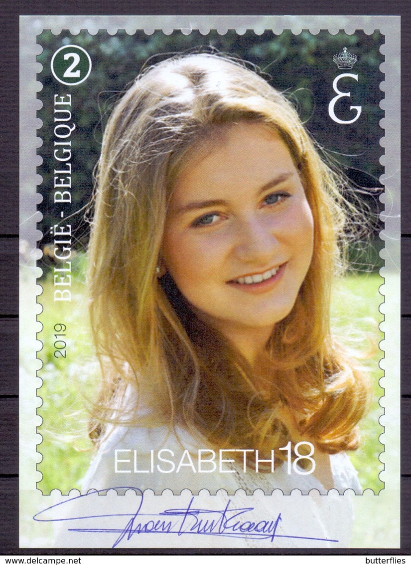 Belgie - 2019 - OBP - 1  Max. Kaart - ** Prinses Elisabeth ** Uitgifte Bpost - 2011-..