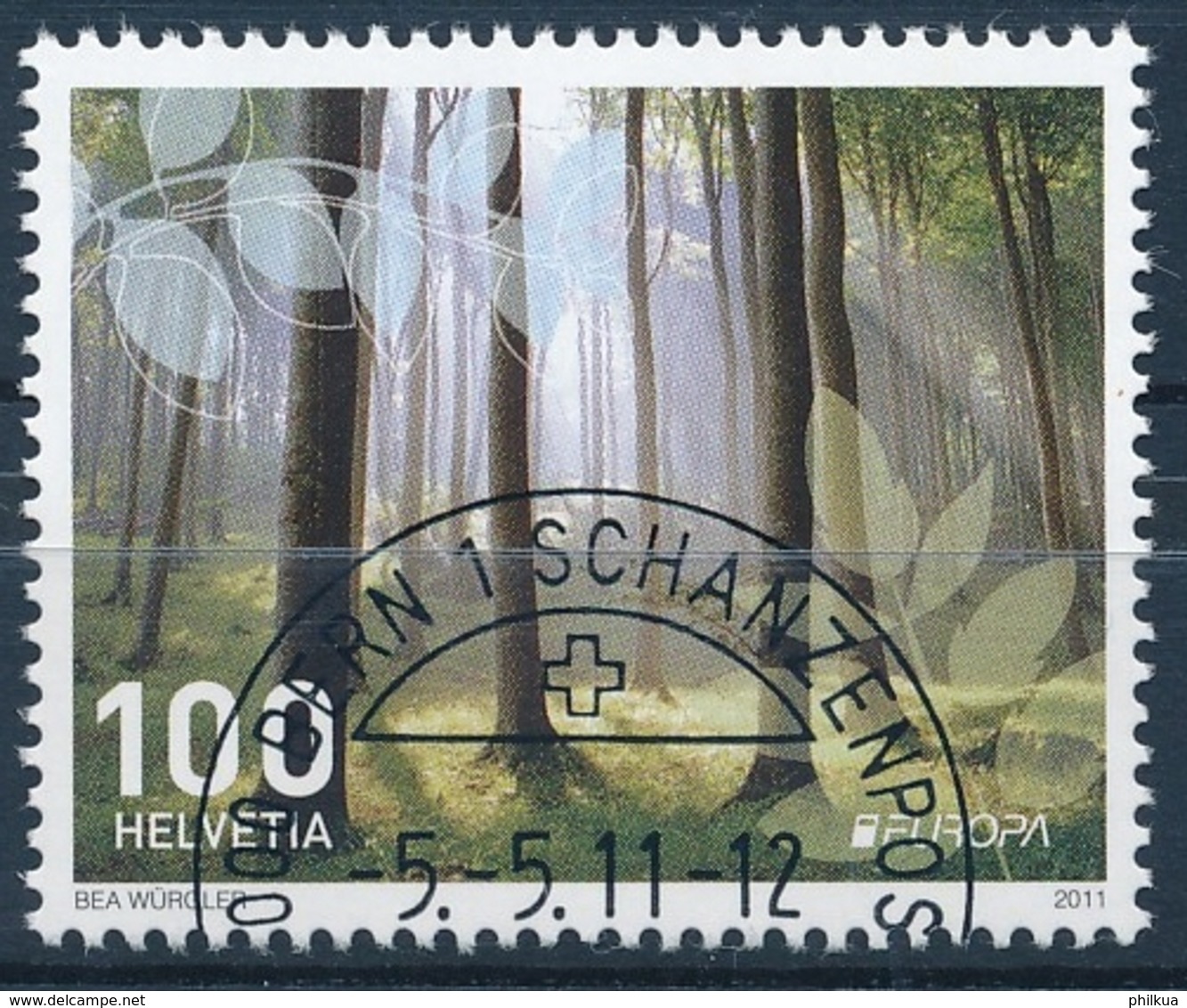 1395 - Gebraucht - Mit Stempel Bern 1 Schanzenpost - Usati