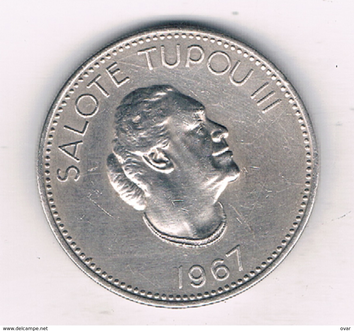 20 SENITI 1967 (mintage 150000 Ex.) TONGA /9075/ - Tonga