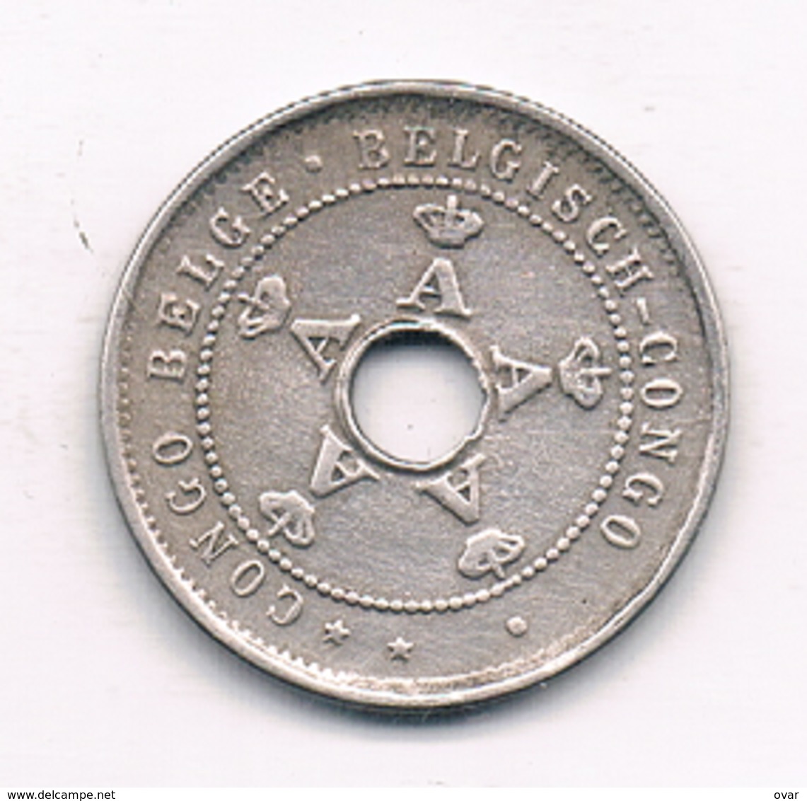 5 CENTIMES 1911 BELGISCH CONGO /9079/ - 1910-1934: Albert I