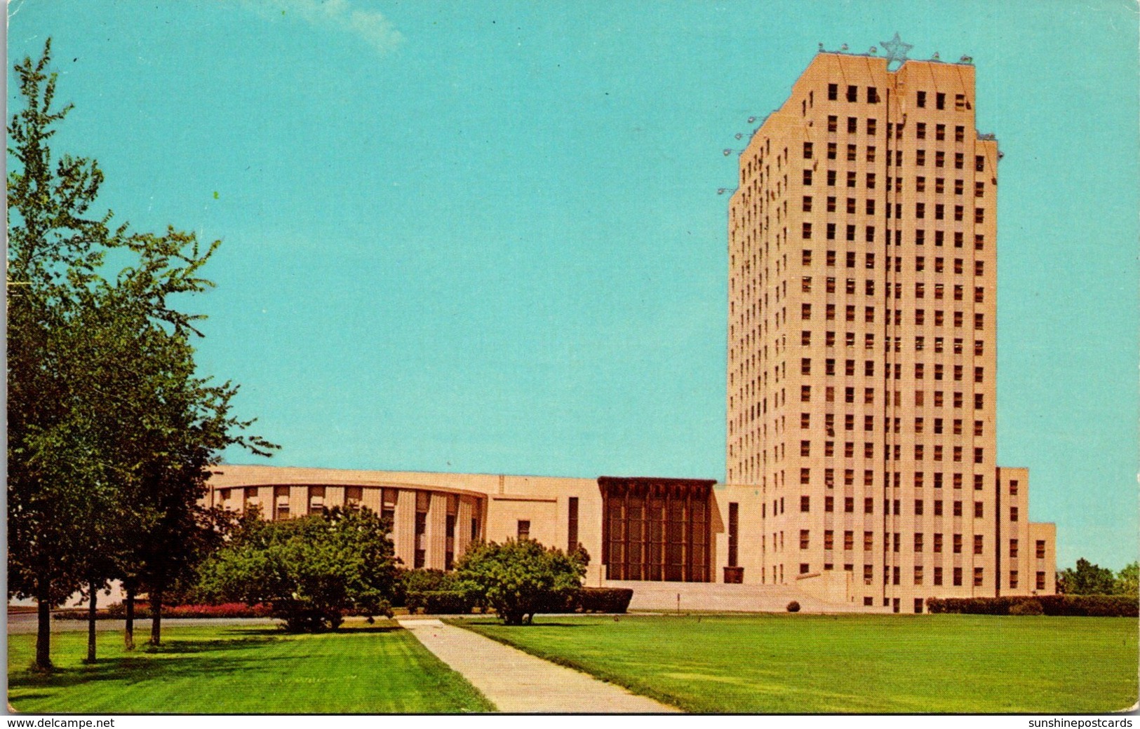 North Dakota Bismarck State Capitol Building 1970 - Bismark