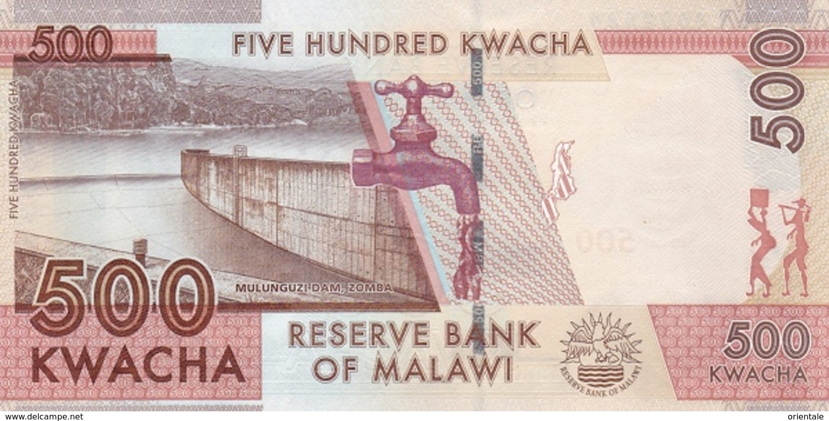 MALAWI P. 66 500 K 2017 UNC - Malawi