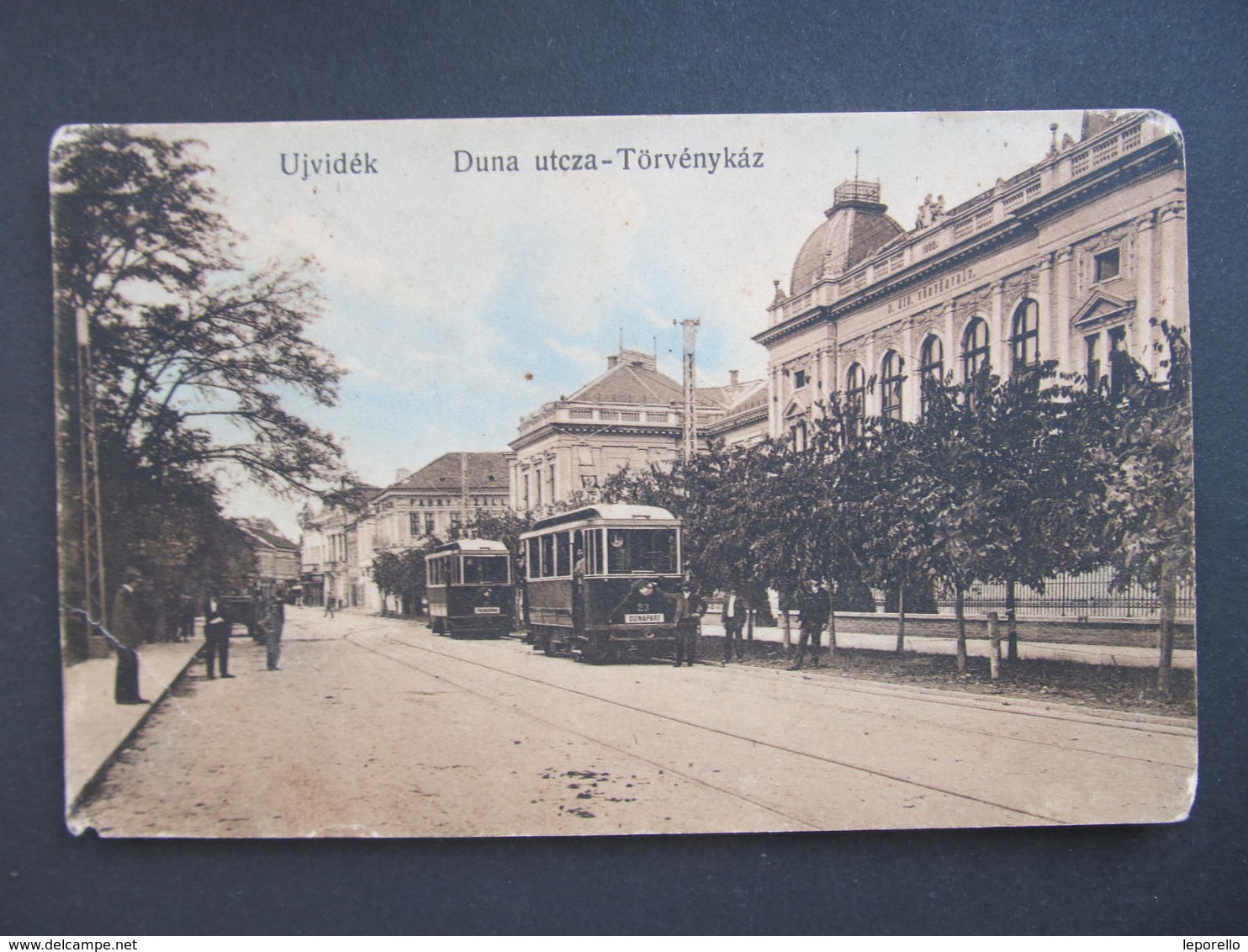 AK UJVIDEK NEUSATZ Novi Sad Strassenbahn Ca.1915 //  D*40988 - Serbia