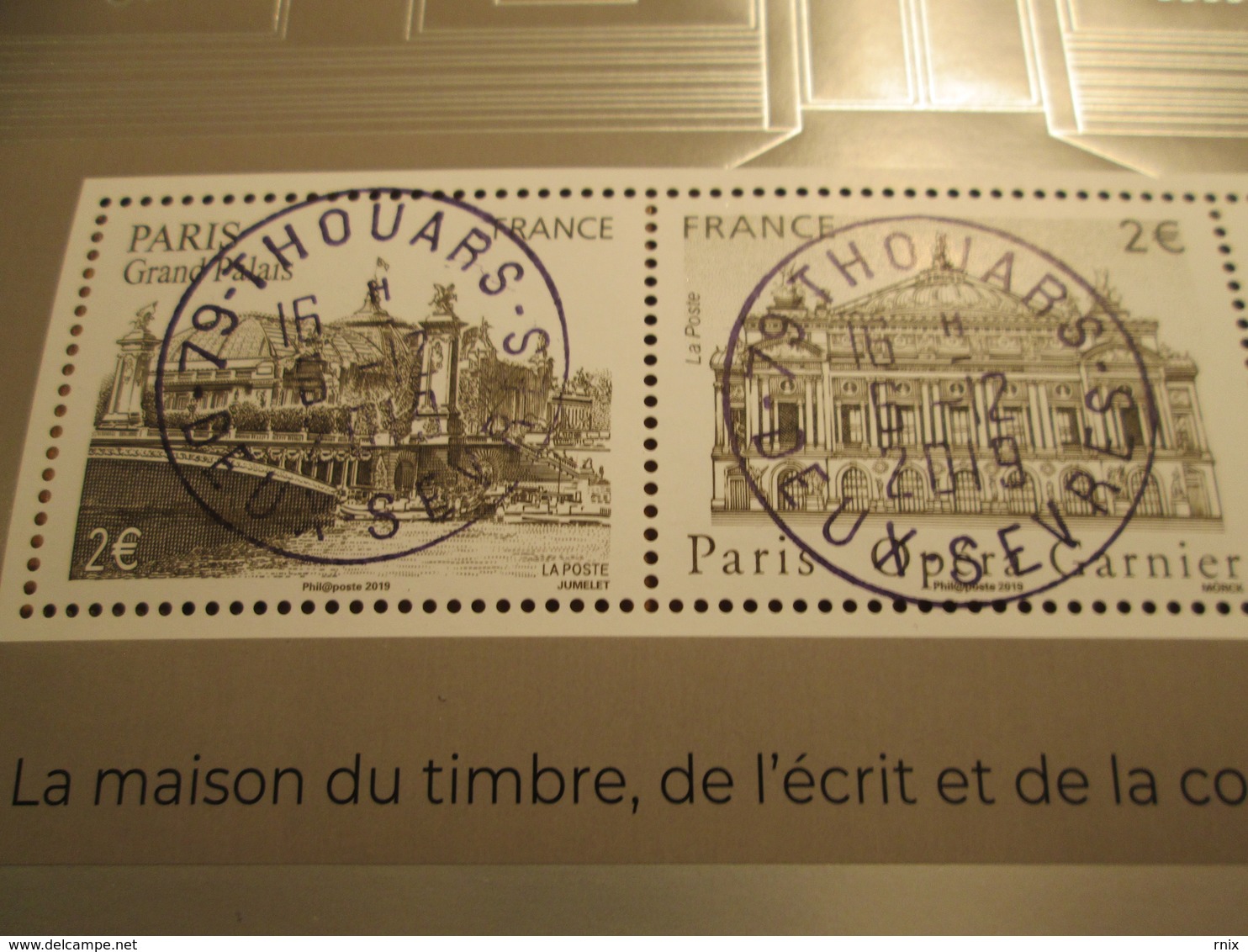 2019 Bloc Feuillet Carre D'Encre Anniversaire 10 Ans Oblitéré Beau Cachet Rond 06/12/2019 - Used Stamps