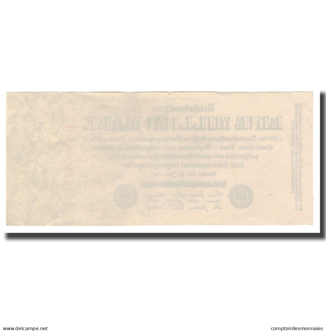 Billet, Allemagne, 1 Million Mark, 1923, 1923-07-25, KM:94, SUP - 1 Mio. Mark