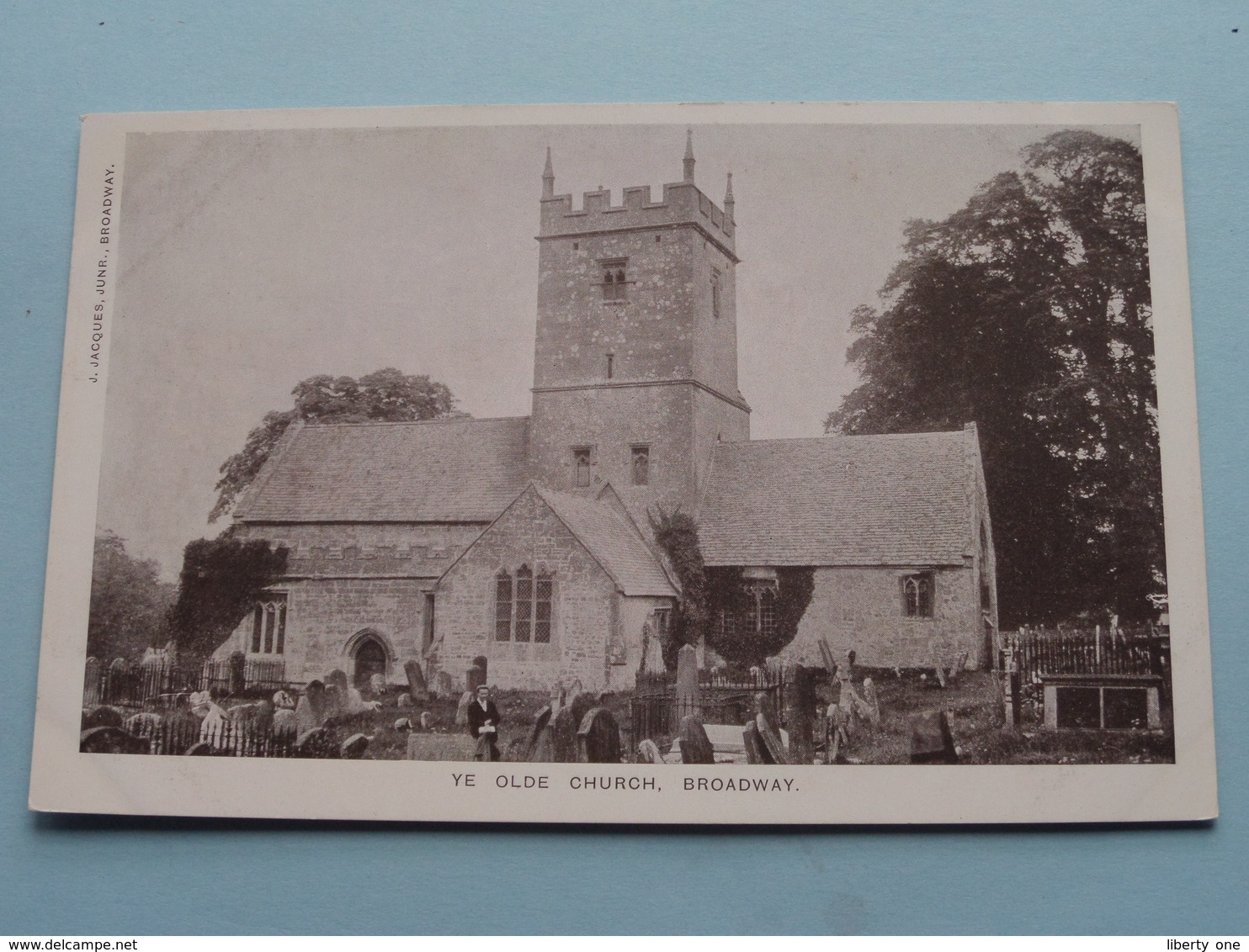 YE OLDE Church Broadway ( J. Jacques ) Anno 19?? ( Zie Foto ) - Autres & Non Classés