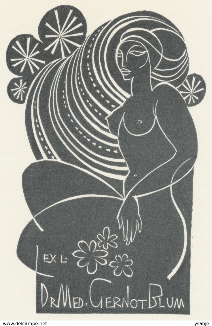 Ex Libris Gernot Blum - Ladislav Rusek - Ex-libris