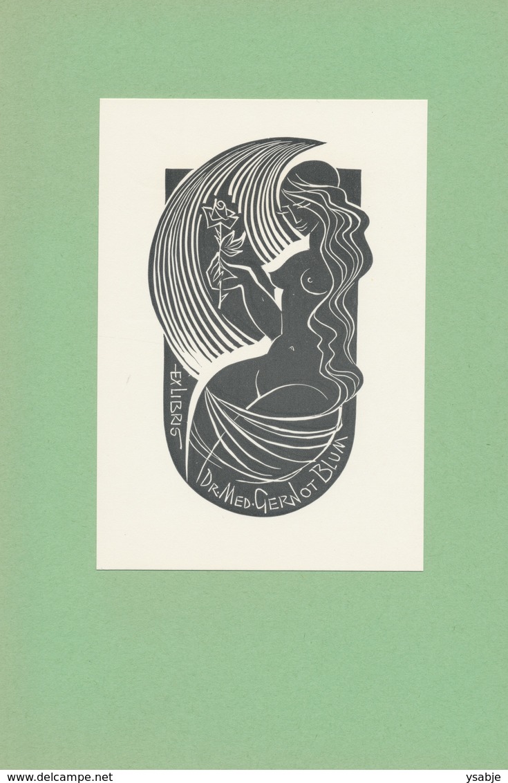 Ex Libris Gernot Blum - Ladislav Rusek - Ex-libris