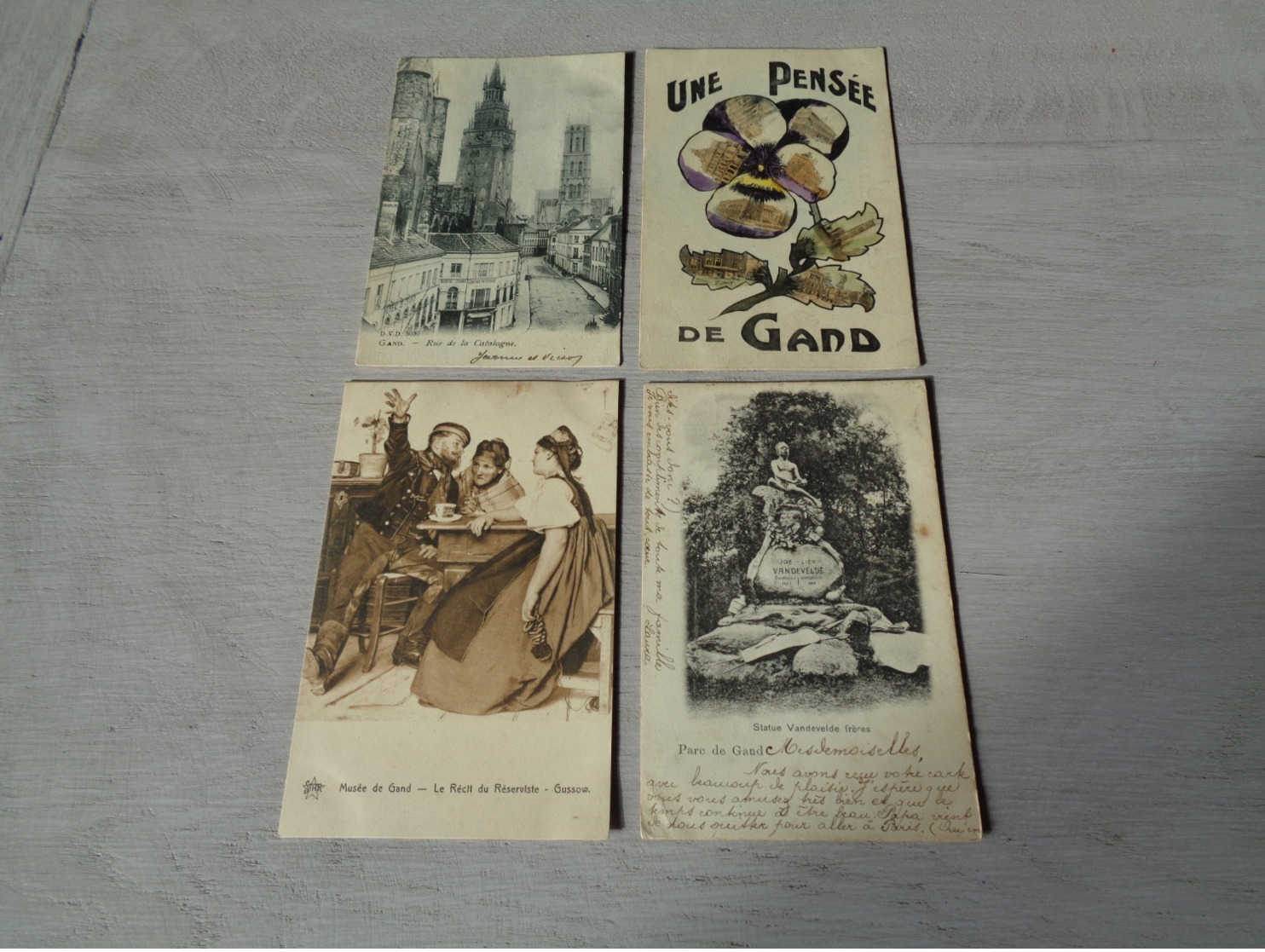 Beau Lot De 20 Cartes Postales De Belgique  Gand     Mooi Lot Van 20 Postkaarten Van België  Gent  - 20 Scans - 5 - 99 Karten