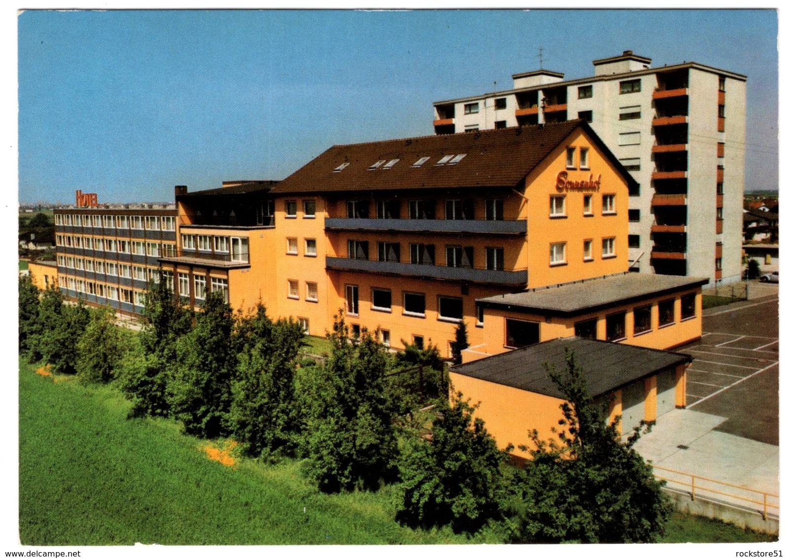 Hotel Sonnenhof Leutershausen Bei Heidelberg 2 Postcards - Altri & Non Classificati