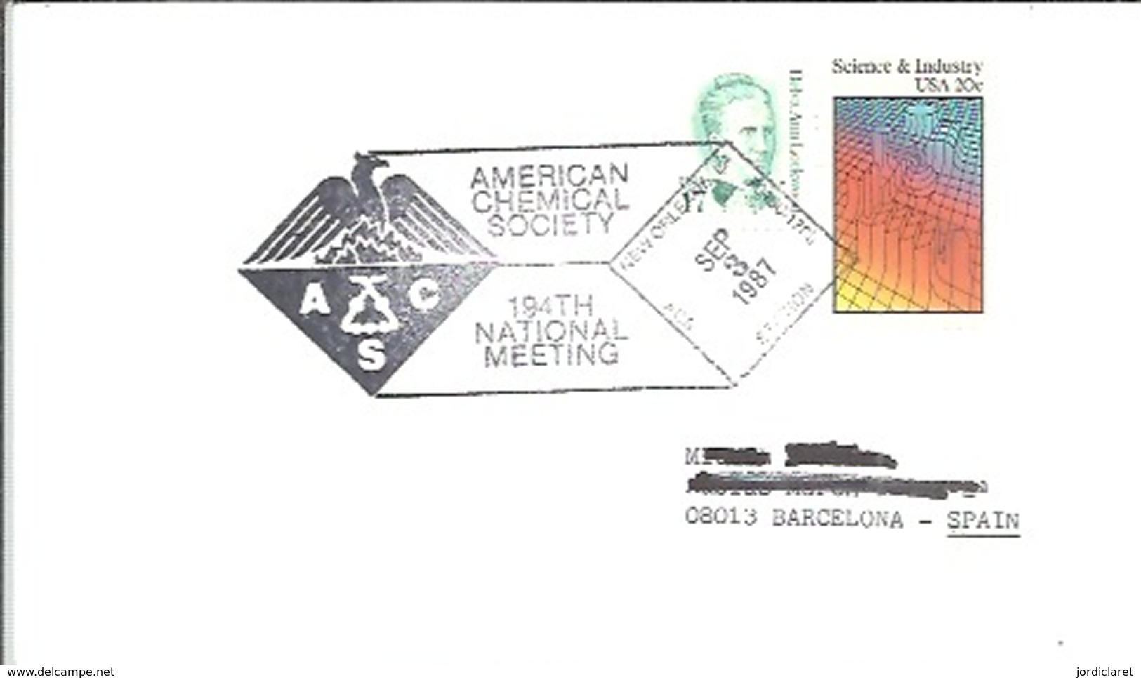 POSTMARKET  1987 USA - Química