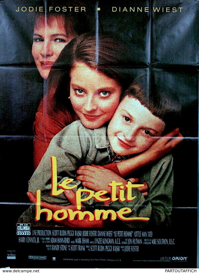 AFF CINE ORIG LE PETIT HOMME (1991) 120x160cm Jodie Foster - Plakate & Poster