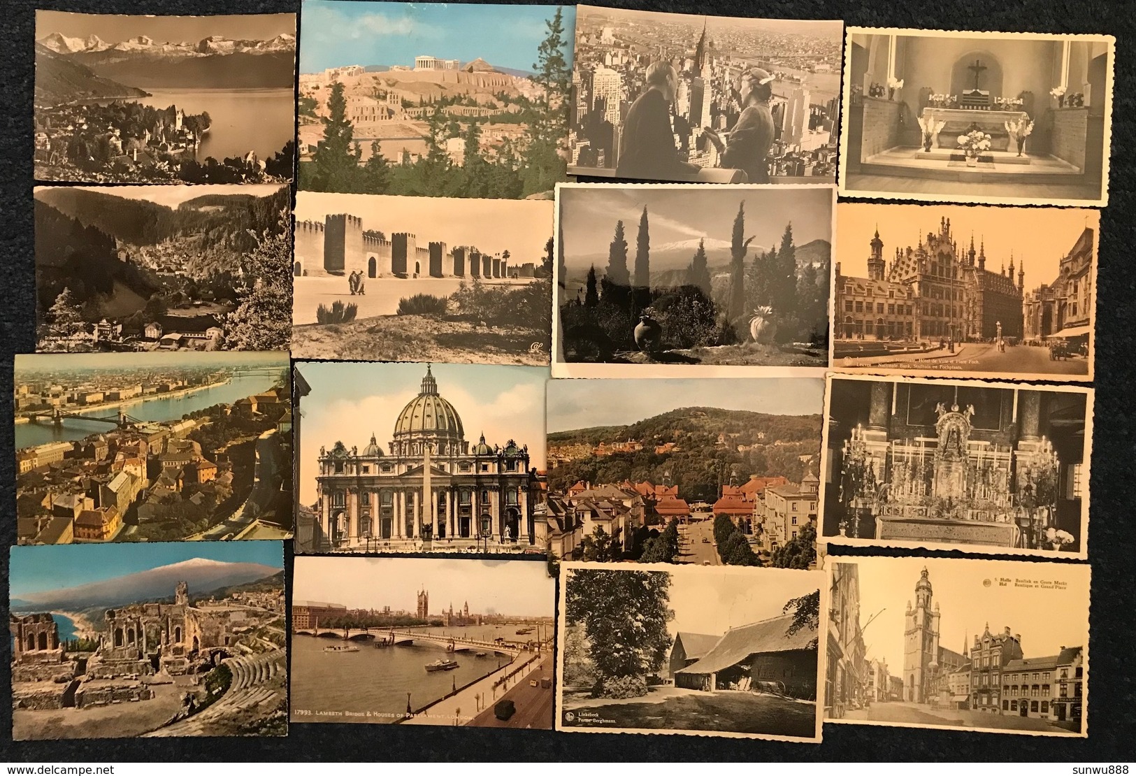 Belgique Fantaisie Monde ... Un Peu De Tout : 62 Cartes (voir Zie See Scans) - 5 - 99 Postkaarten