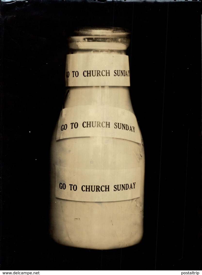 GO TO CHURCH ON SUNDAY  18*12CM Fonds Victor FORBIN 1864-1947 - Otros & Sin Clasificación