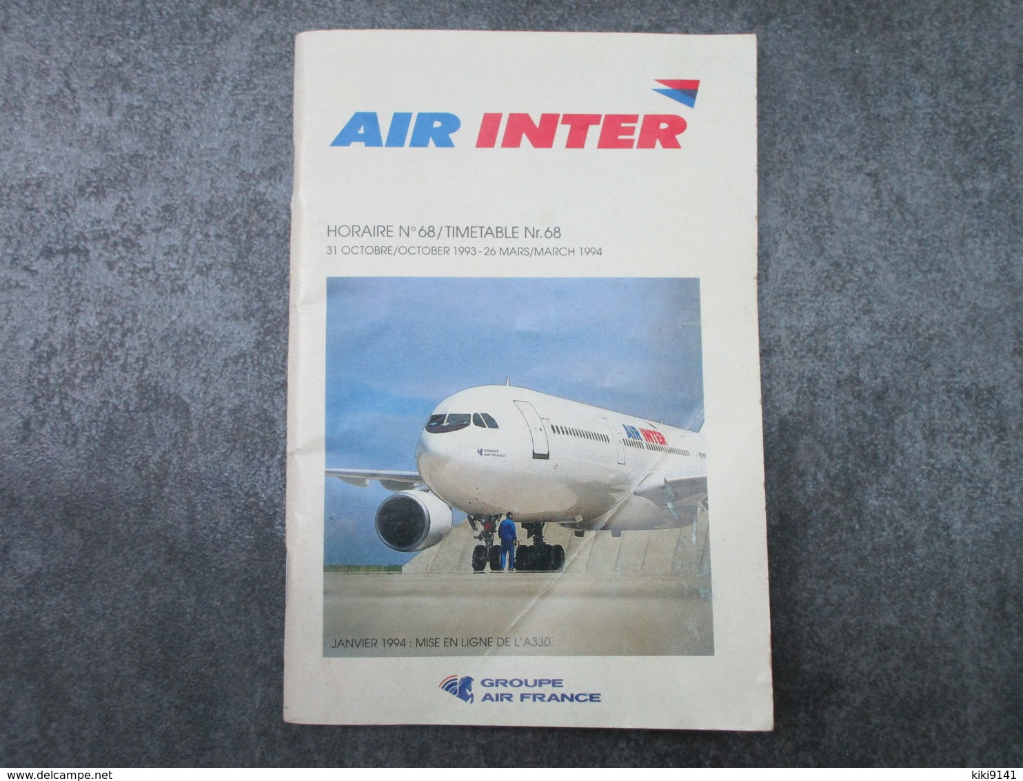 AIR INTER - Horaire N°68 - 88 Pages - Orari