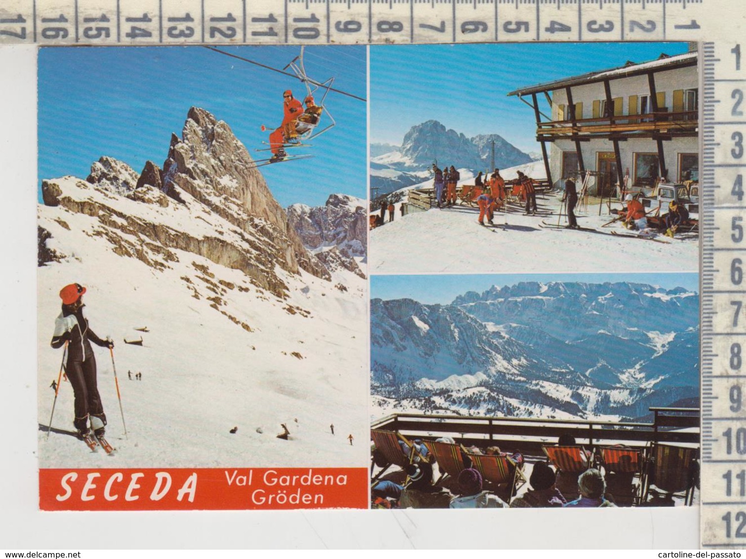 VAL GARDENA SECEDA SEGGIOVIA FUNIVIA - Bolzano