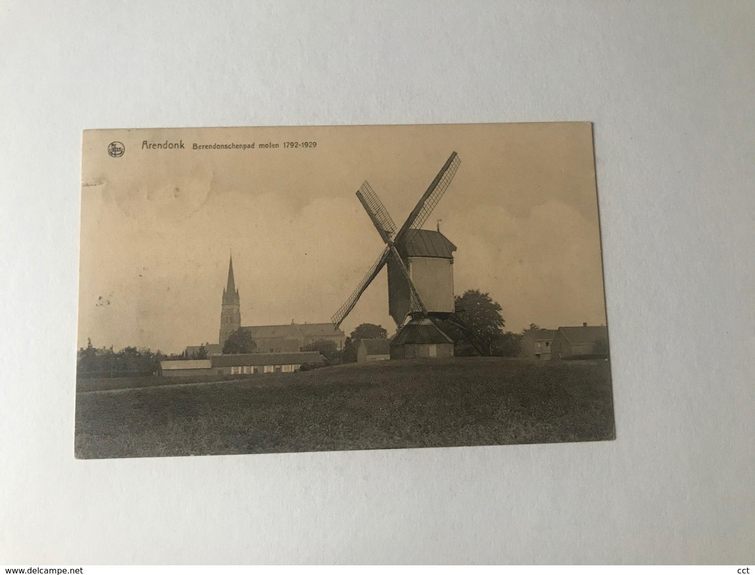 Arendonk  Berendonschenpad Molen 1792 - 1929  MOULIN MOLEN - Arendonk