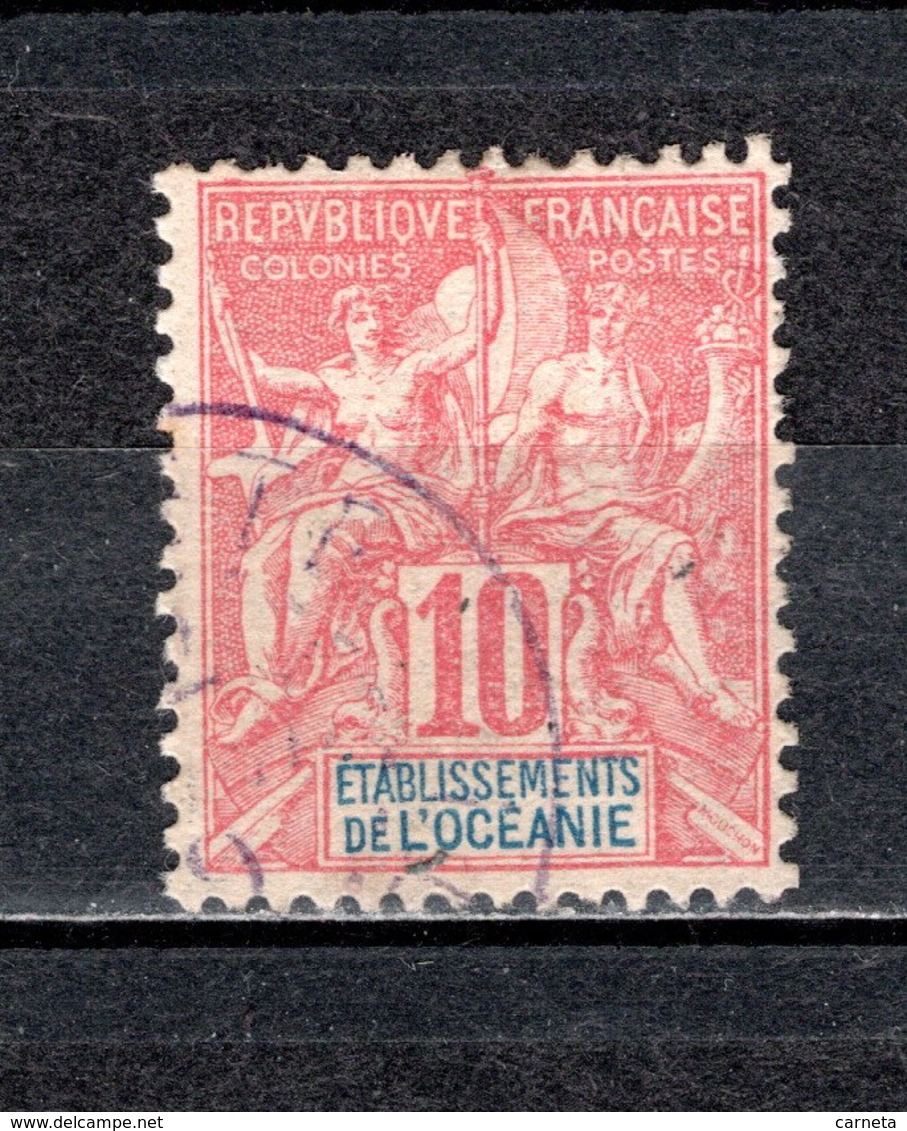 OCEANIE  N° 15  OBLITERE COTE 2.50€   TYPE GROUPE - Usados