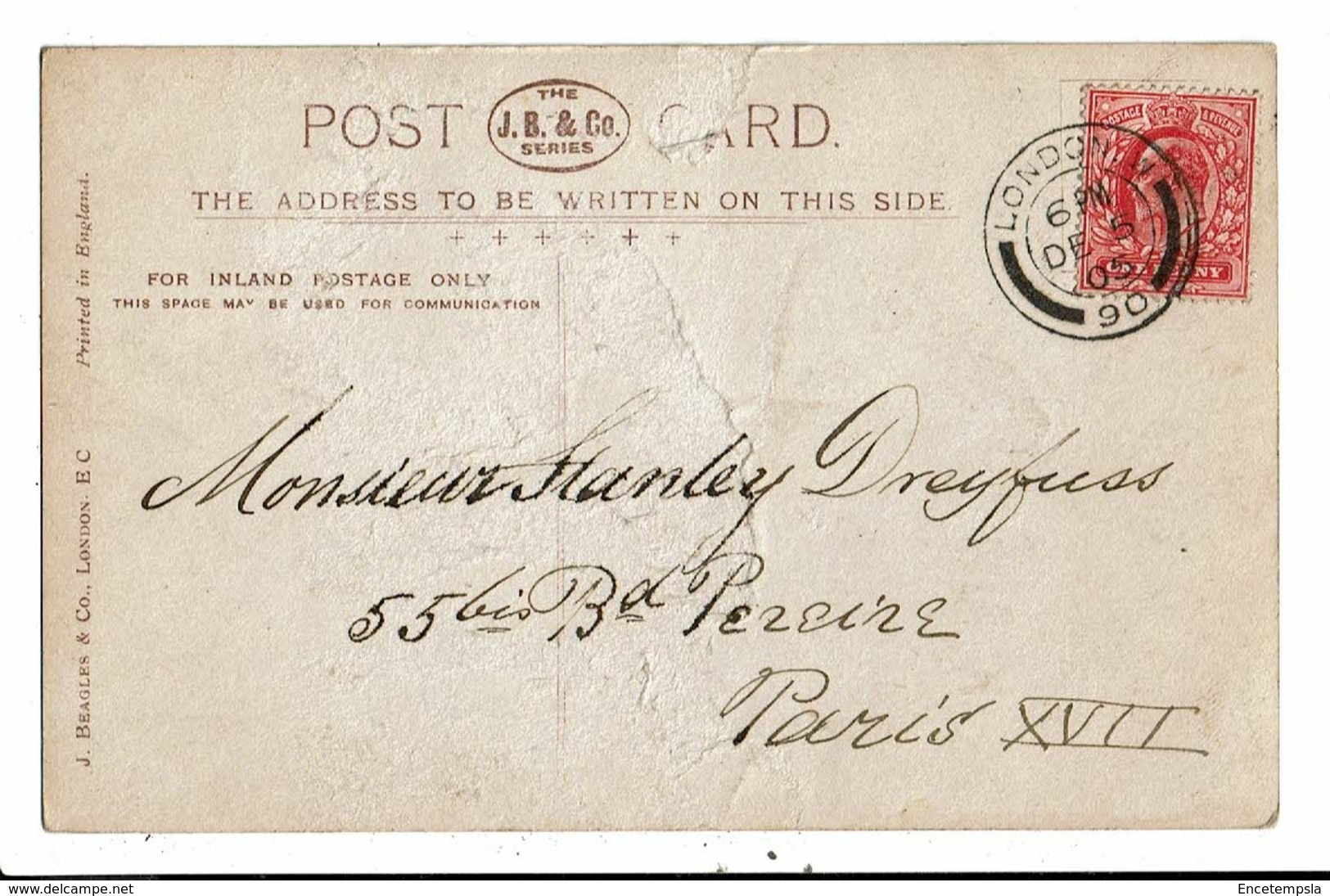 CPA-Carte Postale -Royaume Uni--Wells-Cathedral-Bishop Kennion-1905 VM10017 - Wells