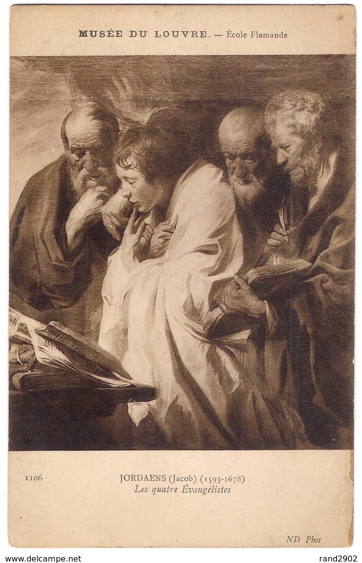 Jordaens - Les Quatre Evangelistes /P512/ - Malerei & Gemälde