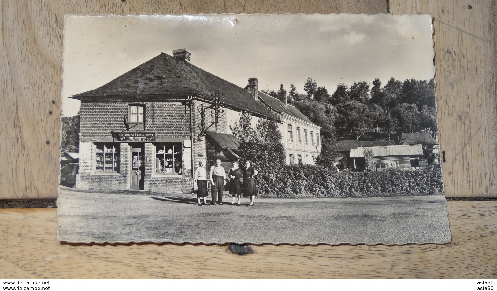 SAINT AUSTREBERTHE : Café Malhouitre …... … NC-3776 - Autres & Non Classés