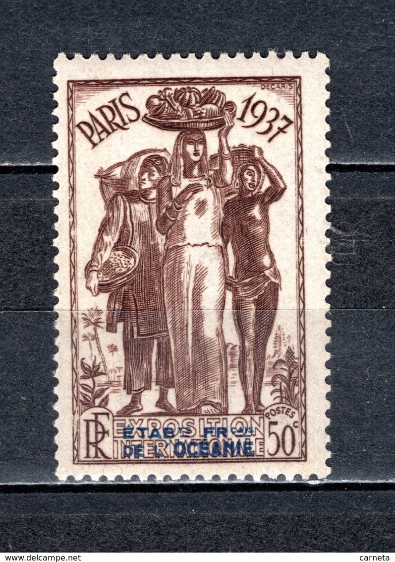 OCEANIE  N° 124   NEUF SANS CHARNIERE COTE 5.85€  EXPOSITION INTERNATIONALE DE PARIS - Hojas Y Bloques