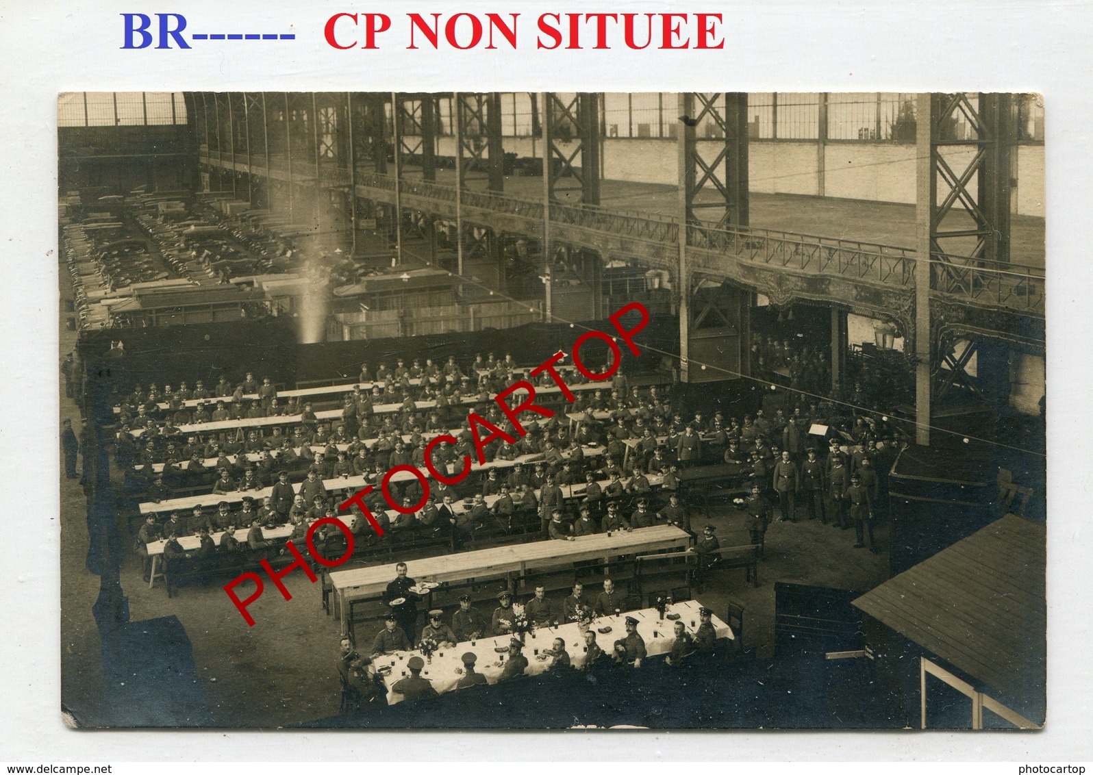 BR----CP Non Situee-Atelier-Reparation-VOITURES-CARTE PHOTO Allemande-Guerre 14-18-1 WK-BELGIEN-??-Militaria- - Guerre 1914-18