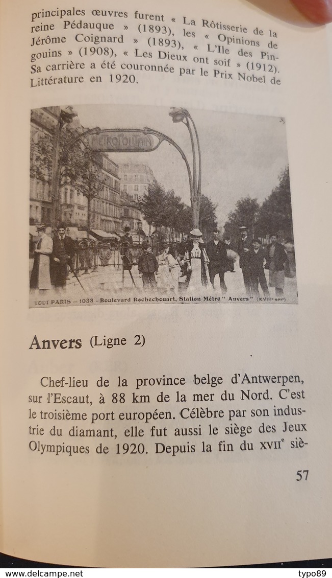 264 - Station De Métro - Dictionnaire Des 366 Stations Par Gérard Roland - RATP - Kaarten & Atlas