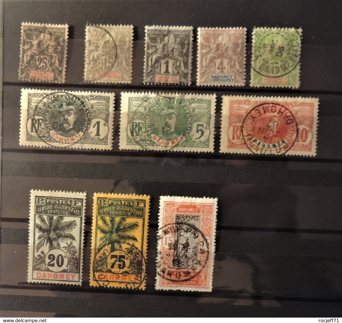 12 - 19 //  Dahomey  - Lot De Timbres - En Général Beau - TB - Les Neufs Sont  * - Cote : 70 Euros - Oblitérés