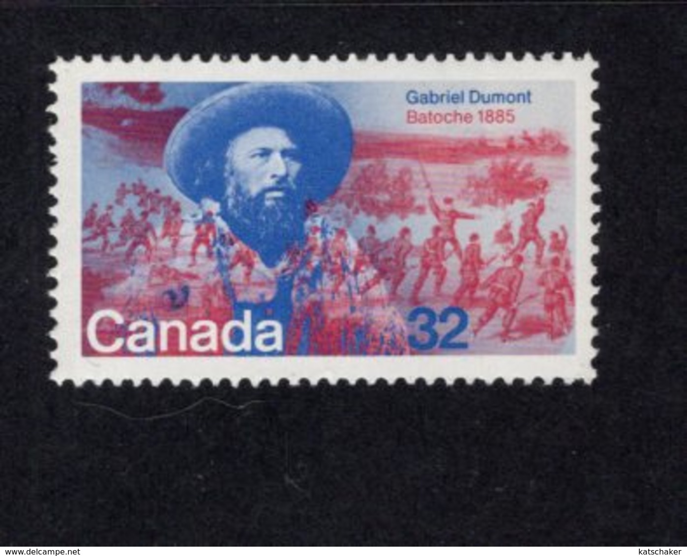 891154318 1985 SCOTT 1049 POSTFRIS MINT NEVER HINGED EINWANDFREI (XX) - GABRIEL DUMONT METIS LEADER - Ongebruikt