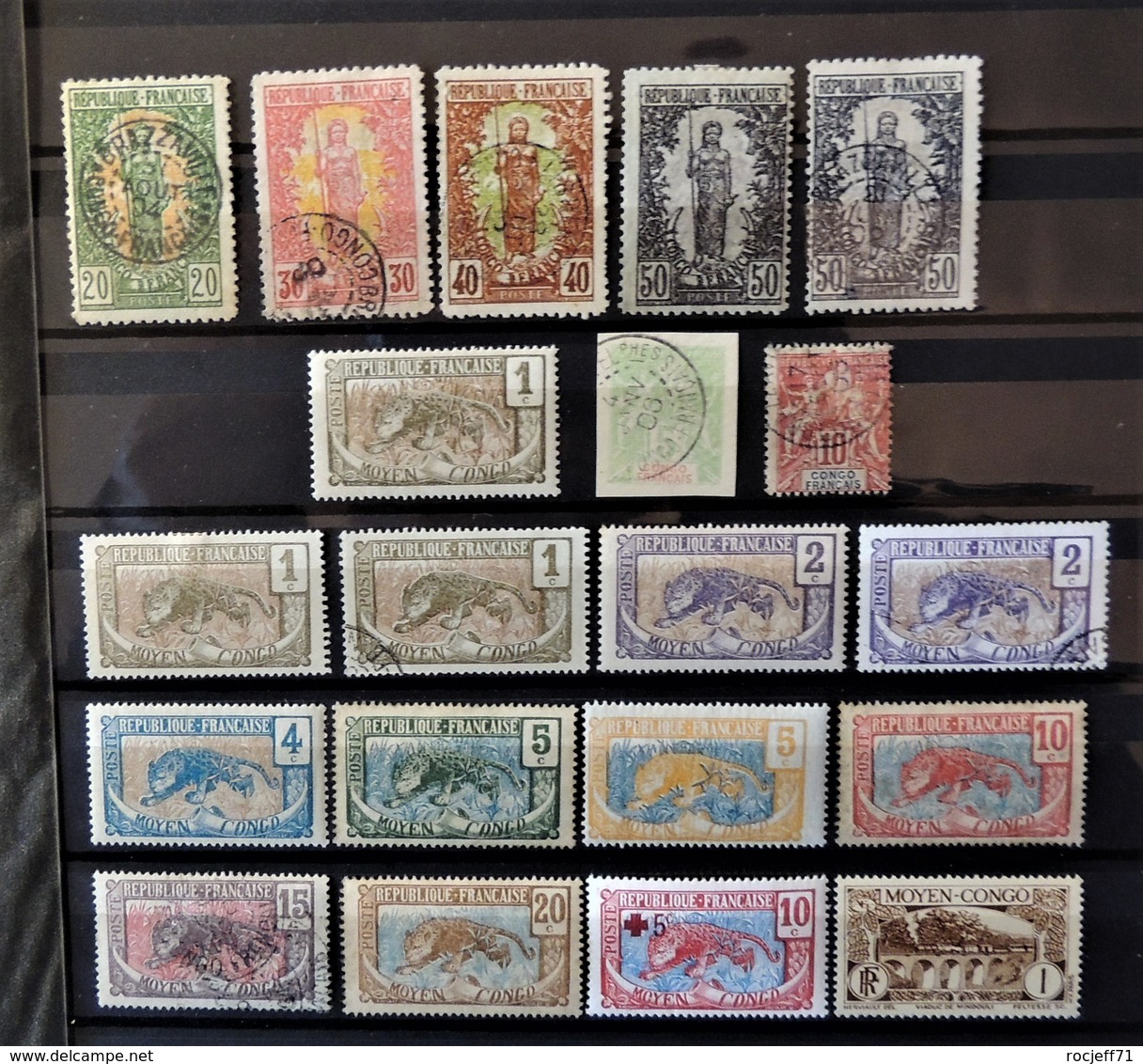 12 - 19 //  Congo  - Lot De Timbres - En Général Beau - TB - Les Neufs Sont  * - Cote : 100 Euros - Oblitérés