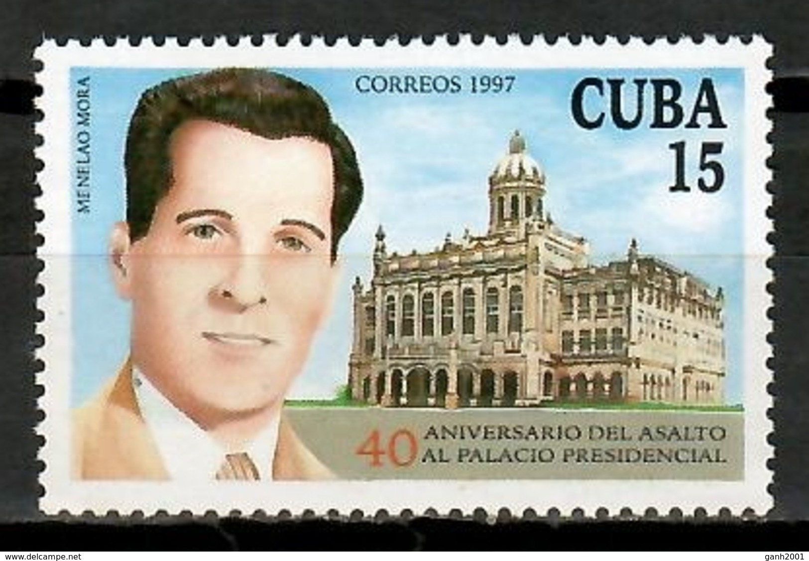 Cuba 1997 / Menelao Mora Presidential Palace Assault MNH Asalto Al Palacio Presidencial / Cu15217  32-31 - Nuovi
